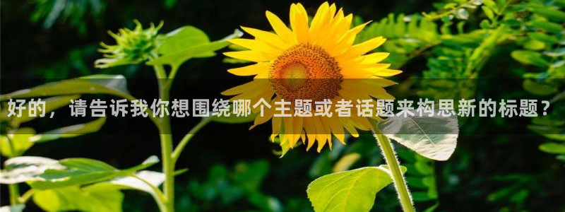 nba火凤直播：好的，请告诉我你想围绕哪个主题或者话题来构思新的标题？